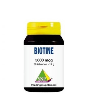 SNP Biotine 5000 mcg 50 tabletten