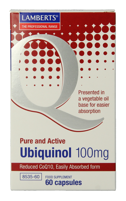 Lamberts Ubiquinol 100mg Capsules