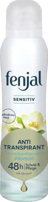 Fenjal Deo spray anti-transpirant sensitiv 150 ML