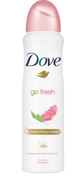 Dove Deospray go fresh granaatappel & citroenverbena 250ml