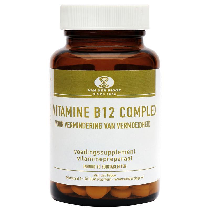 Van Der Pigge Vitamine b12 complex 90 Zuigtabletten