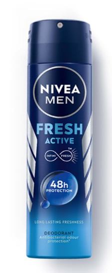 Nivea Men deospray fresh active 150 ML