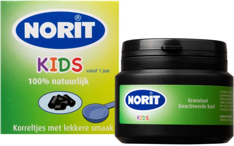 Norit Kids granulaat geactiveerde kool 60g