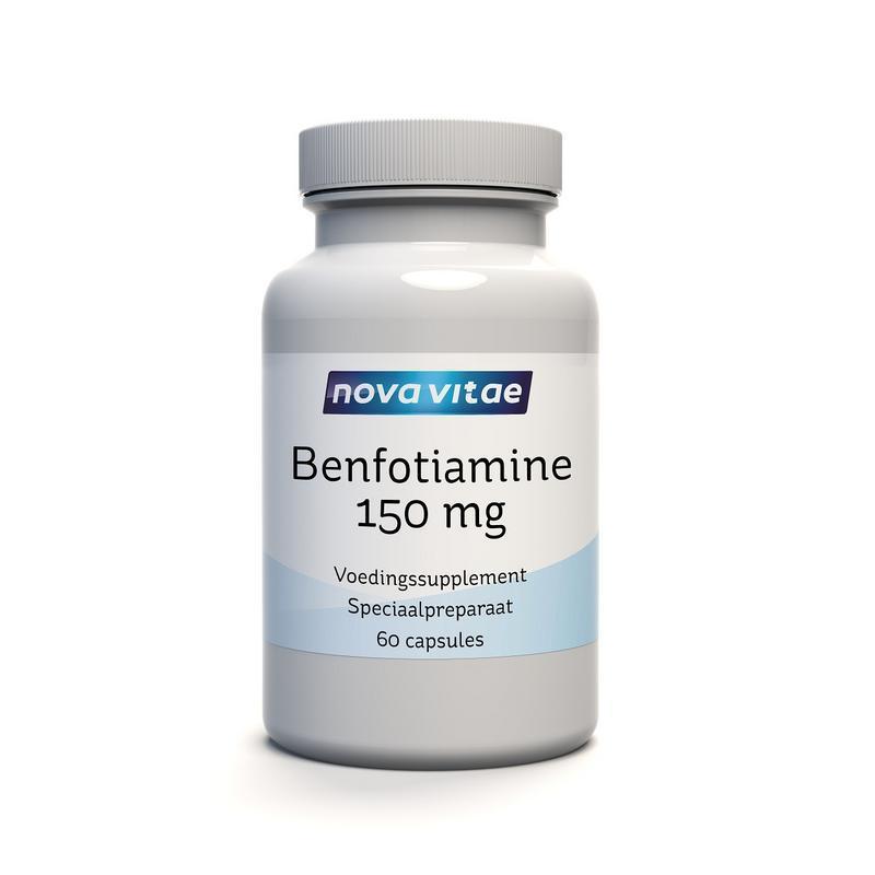 Nova Vitae Benfotiamine (vitamine b1) 150 mg 60 Capsules