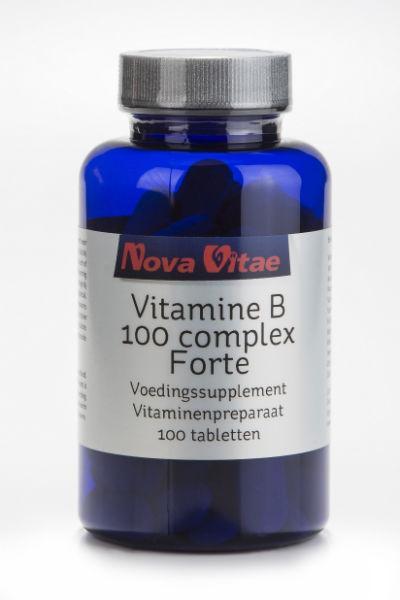 Nova Vitae Vitamine b100 complex forte 100 Tabletten