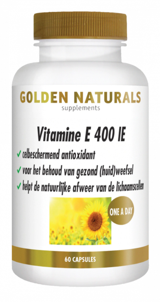 Golden Naturals Vit E 400ie Capsules