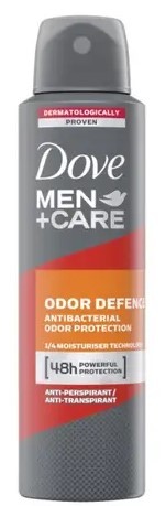 Dove Deospray men + care odor defence 150ML