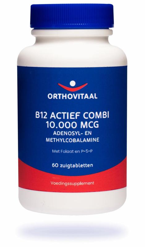 Orthovitaal B12 actief combi 10.000 mcg 60zt