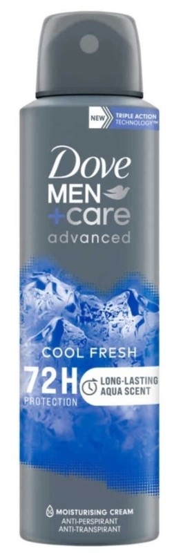 Dove Men+care cool fresh deodorant spray 150ml