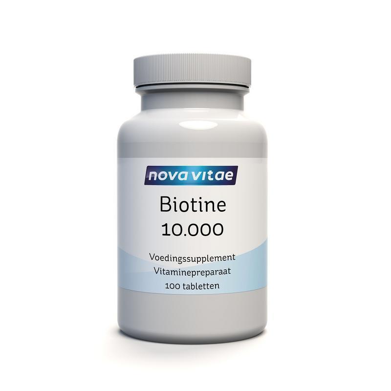 Nova Vitae Biotine 10000 mcg 100 Tabletten