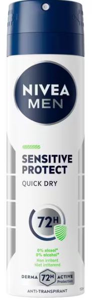 Nivea Men deospray sensitive 150 ML