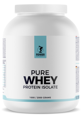 PowerSupplements Pure Whey Protein Isolate 2000g - Banaan
