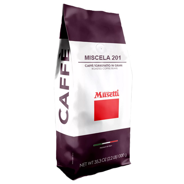 Musetti koffiebonen MISCELA 201 (1Kg)