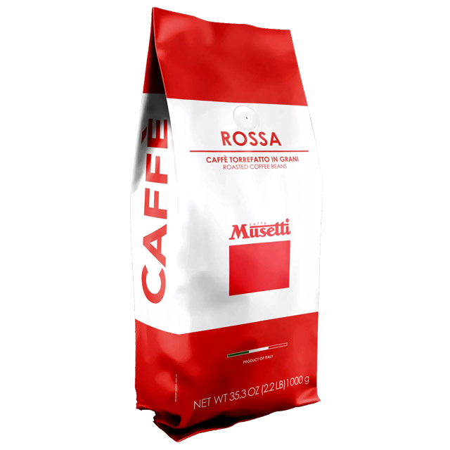 Musetti koffiebonen Rossa (1Kg)