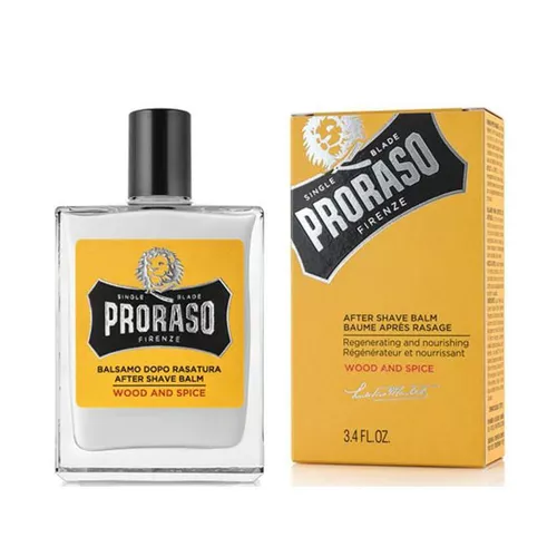 Proraso Single Blade after shave balm Wood & Spice 100ml