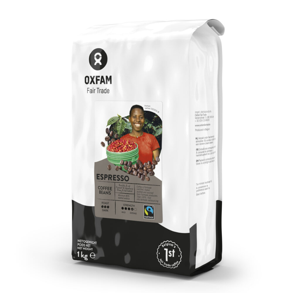 Oxfam fairtrade koffiebonen ESPRESSO (1kg)