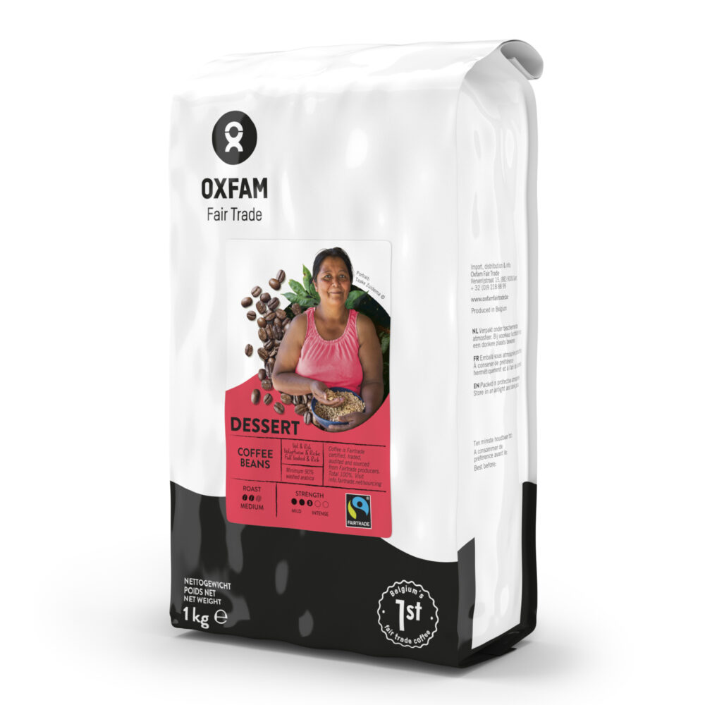 Oxfam fairtrade koffiebonen DESSERT (1kg)