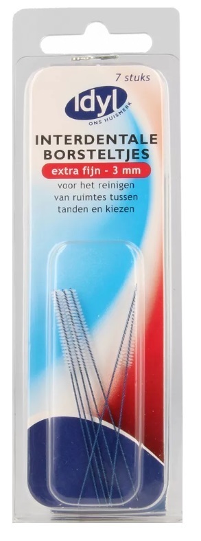 Idyl Interdentale borstel extra fine 3mm 7 stuks