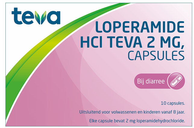 Teva Loperamide hci 2mg 10 capsules