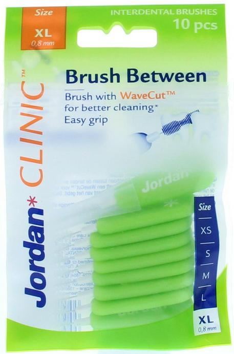Jordan Brush between xl 0.8 mm 10 stuk