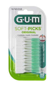 Gum Soft picks regular original 80 stuks