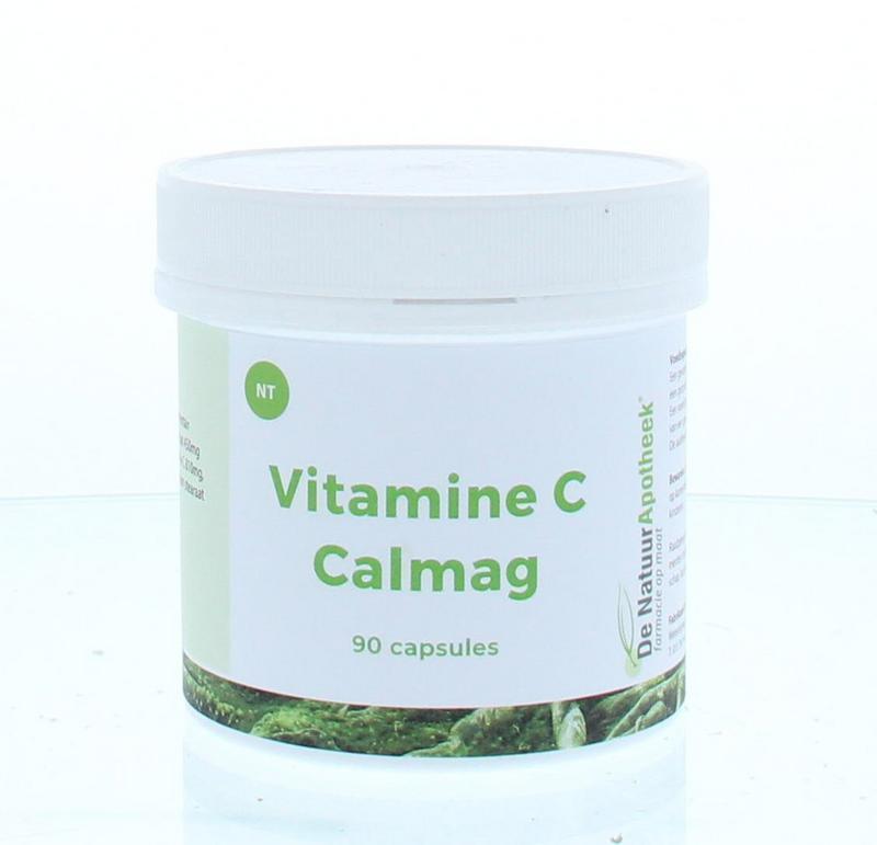 Natuurapotheek Vitamine c calmag 1000 natuurlijk 90 Capsules