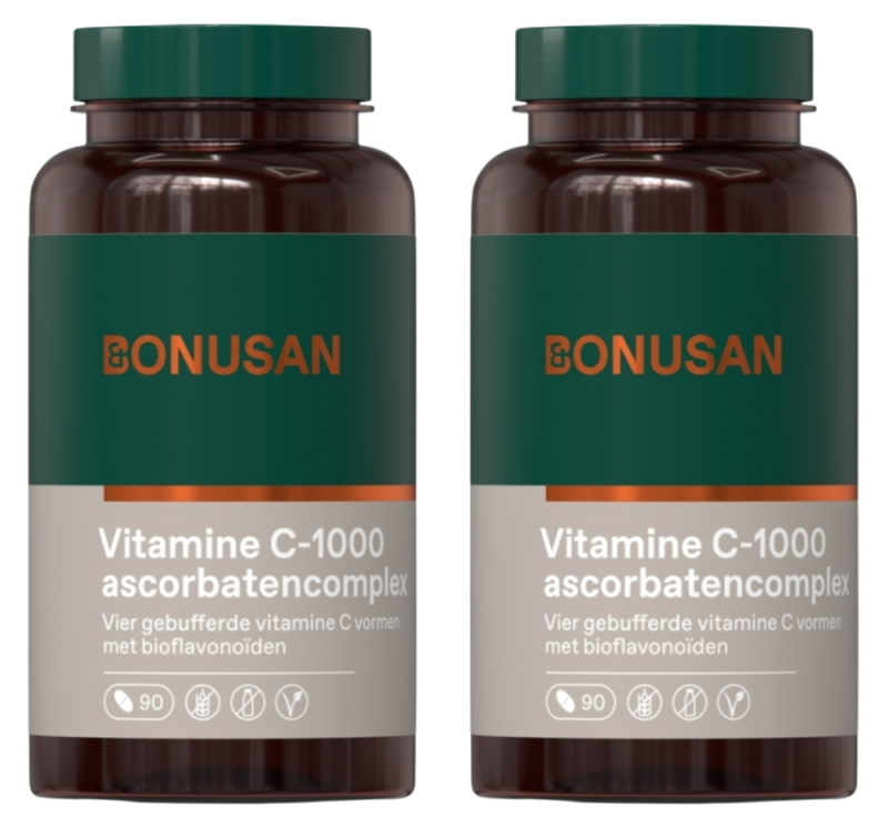 Bonusan Vitamine c1000 ascorbatencomplex 180 Tabletten