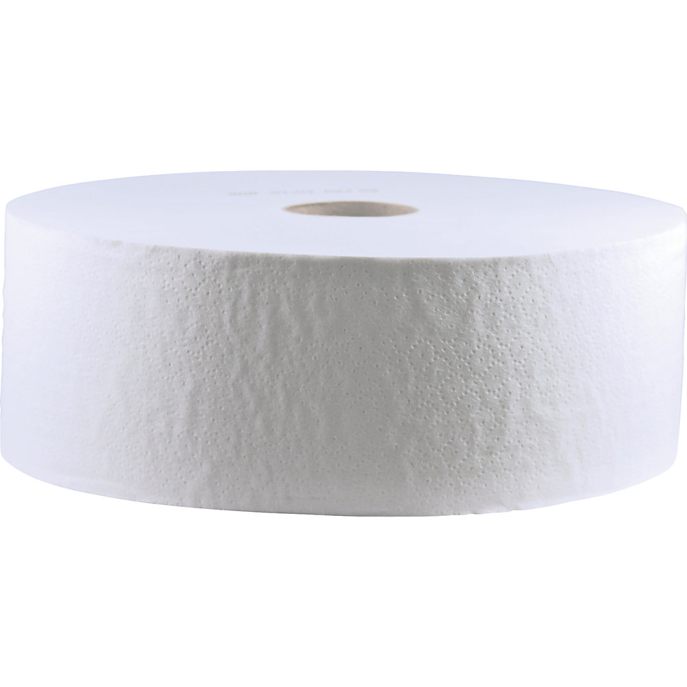 CWS Toiletpapier grote rollen tissue, recycling, 2-laags, naturel, VE à 6 rollen