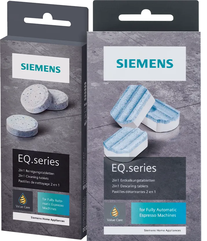 Siemens Ontkalkingstabletten + Reinigingstabletten