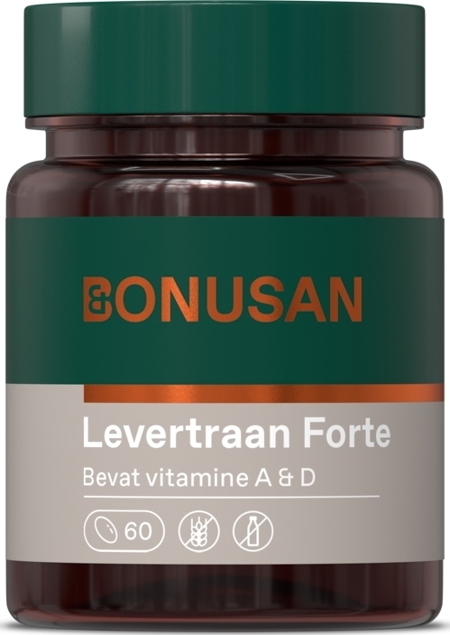 Bonusan Levertraan forte 60 Softgels