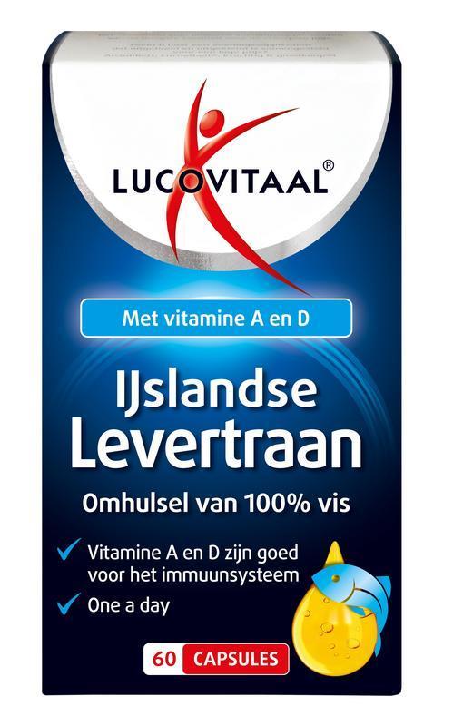 Lucovitaal Ijslands levertraan 60 capsules