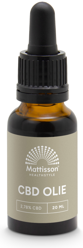 Mattisson HealthStyle Cbd olie 2.78% 20ml