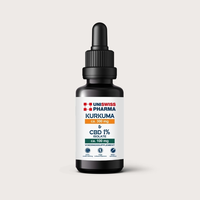 Uni swiss pharma Kurkuma & cbd-isolate-1% 10ml