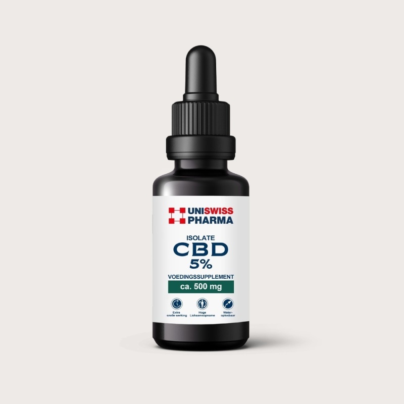 Uni swiss pharma Cbd-isolaat-5% 10ml