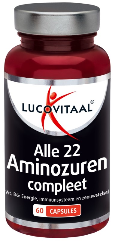 Lucovitaal Alle 22 aminozuren compleet 60 capsules