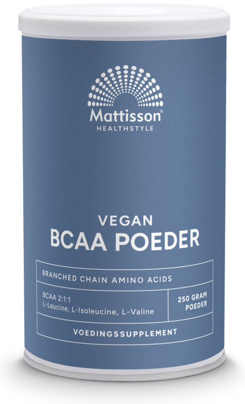 Mattisson Vegan bcaa poeder 2:1:1 250G