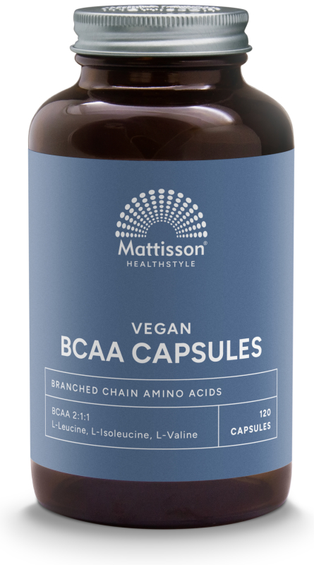 Mattisson Vegan bcaa 2:1:1 capsules 120 capsules