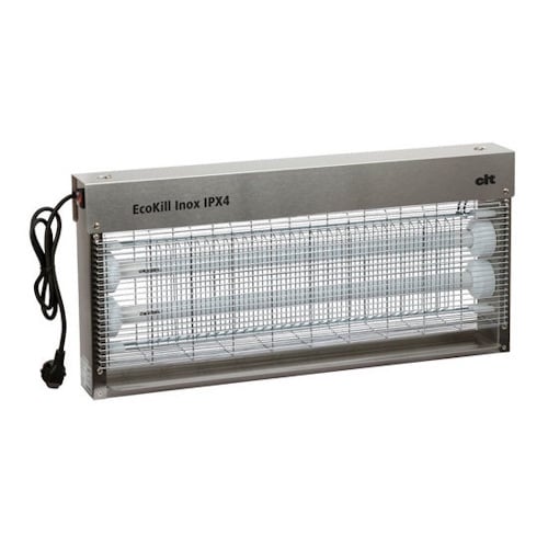 Ecokill Vliegenlamp Inox IPX4 2 x 20W