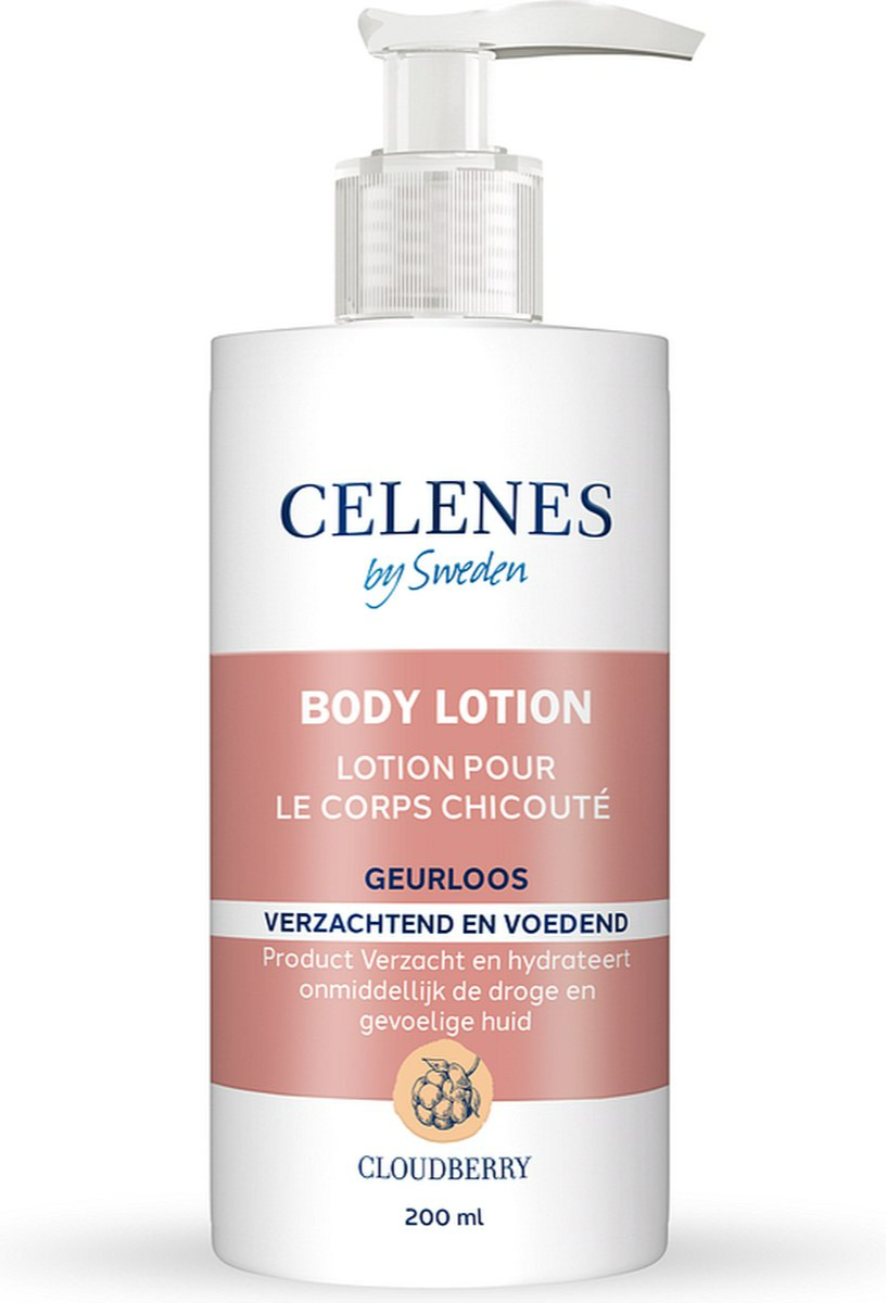 Celenes by Sweden Cloudberry Geurloze Body Lotion - Droge/Gevoelige Huid