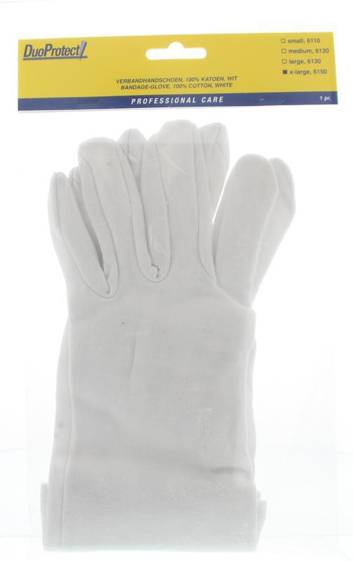 DuoProtect Handschoen katoen extra large 1paar