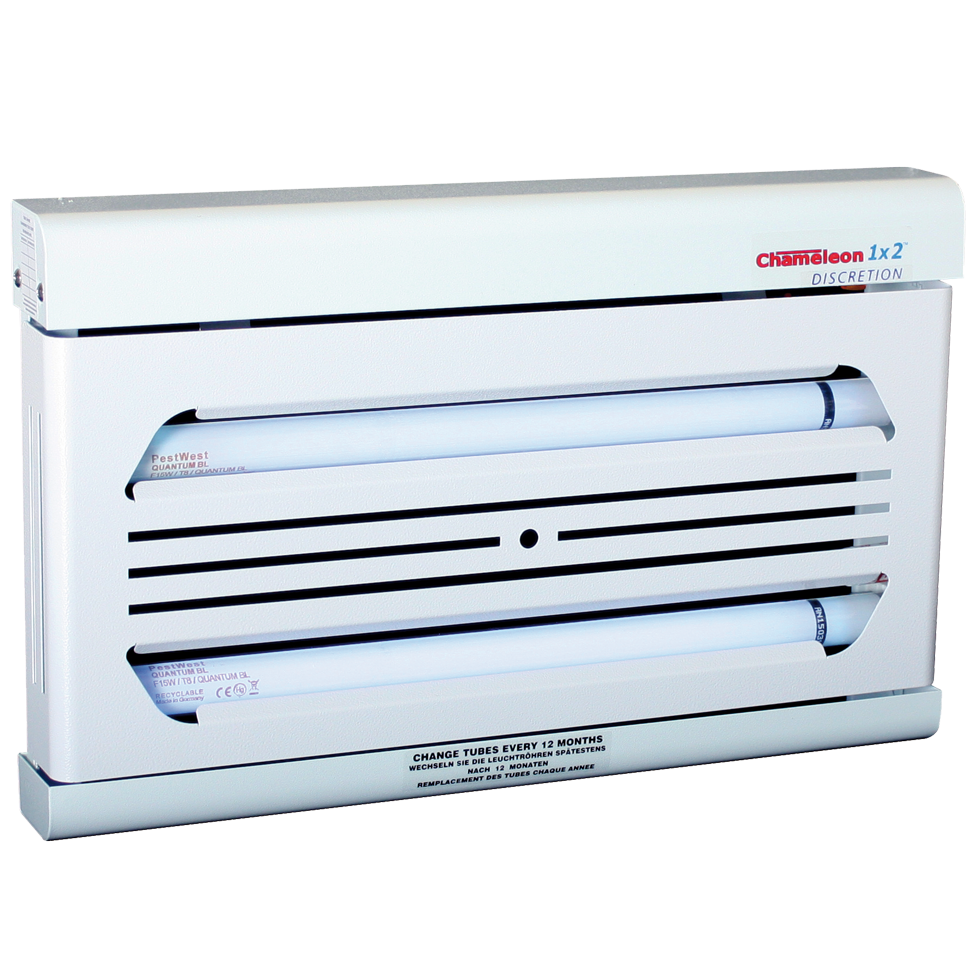 PestWest Chameleon 1x2 Discretion | 2 x 15 Watt Wit
