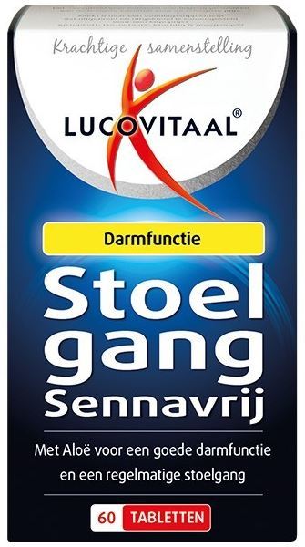 Lucovitaal Stoelgang tabletten sennavrij 60 tabletten