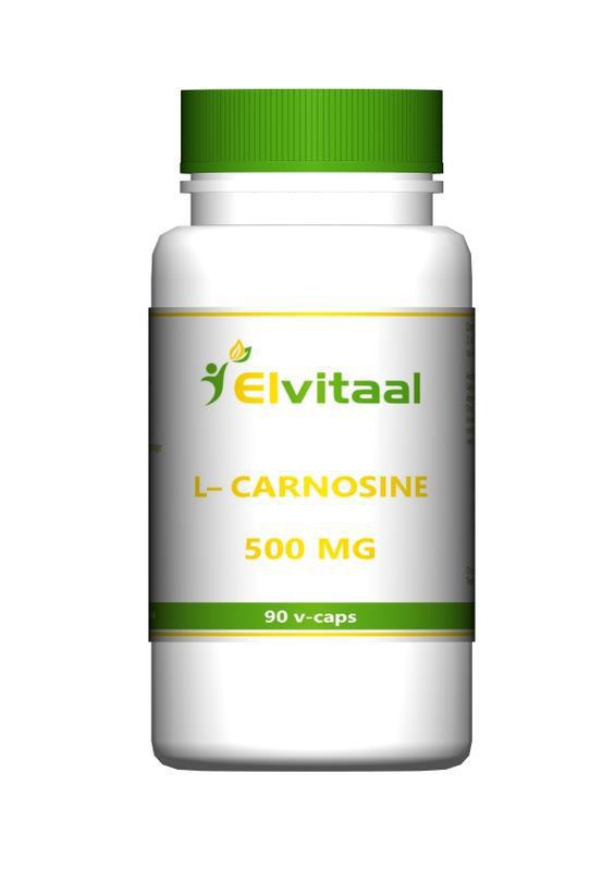 Elvitaal L-carnosine 500 mg 90ca