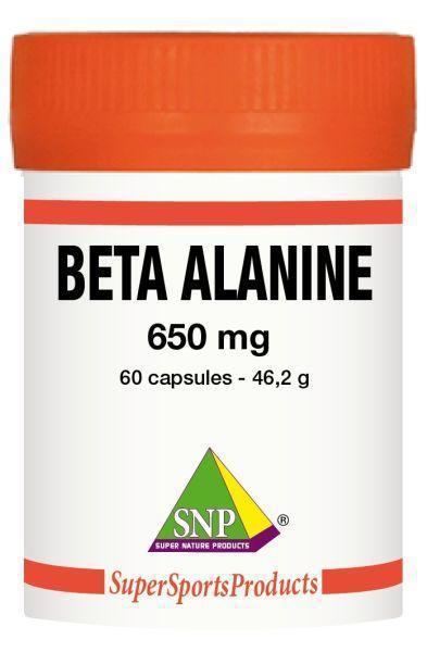 SNP Beta alanine 650 mg puur 60 capsules