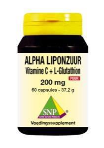 SNP Alpha liponzuur 200 mg puur 60 capsules