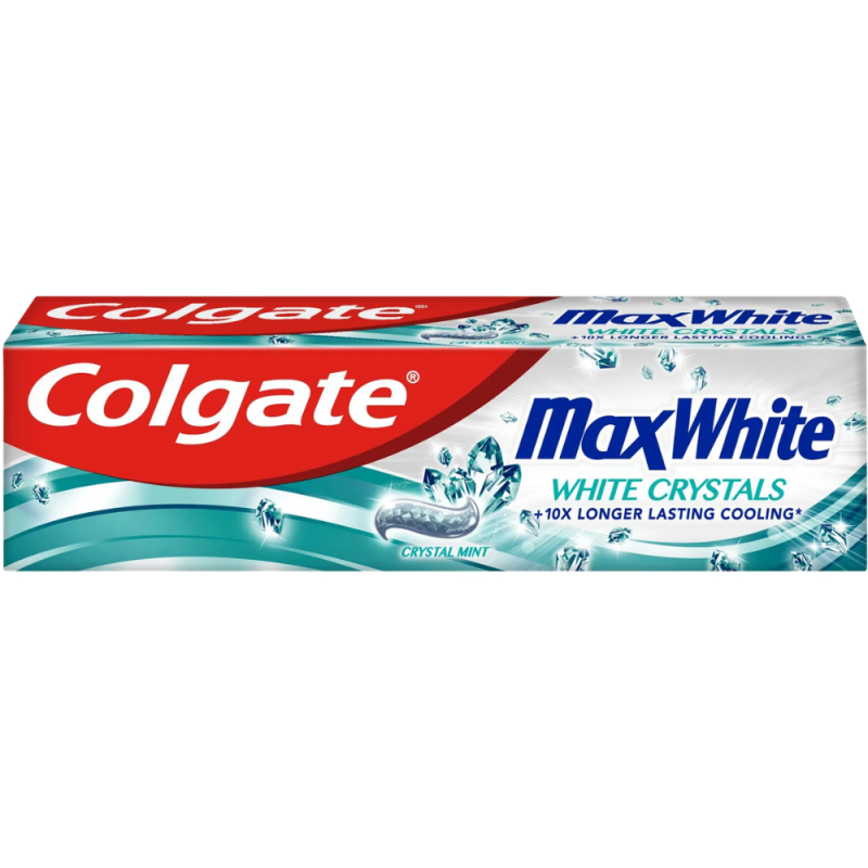 Colgate Tandpasta max white crystal mint 100ml