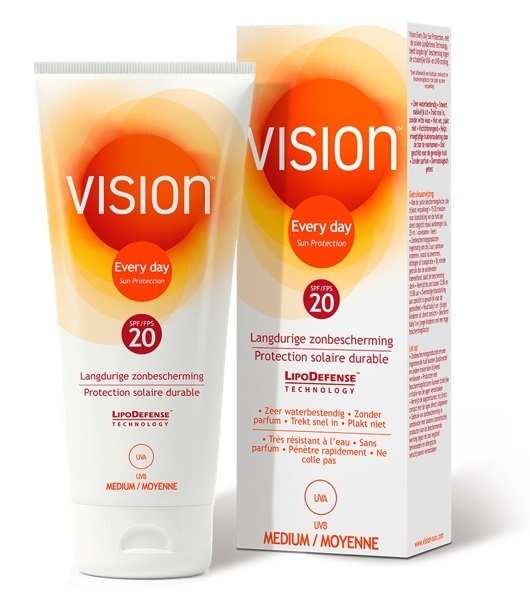 Vision Zonnebrand every day sun protection spf20 180 ML