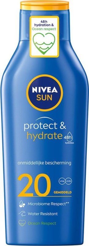 Nivea Sun protect & hydrate zonnemelk spf20 400 ML