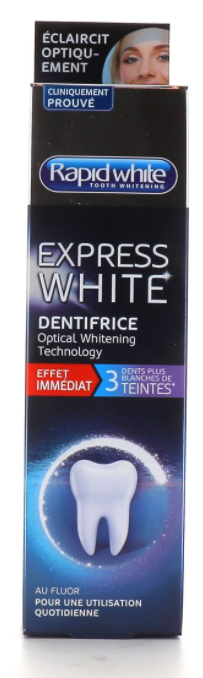 Rapid White Express white tandpasta 75ml