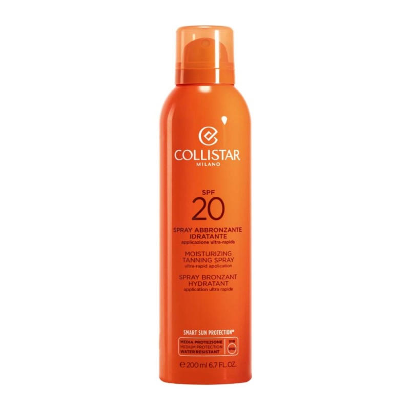 Collistar Zonnebrand moisturizing spray spf20 200 ML